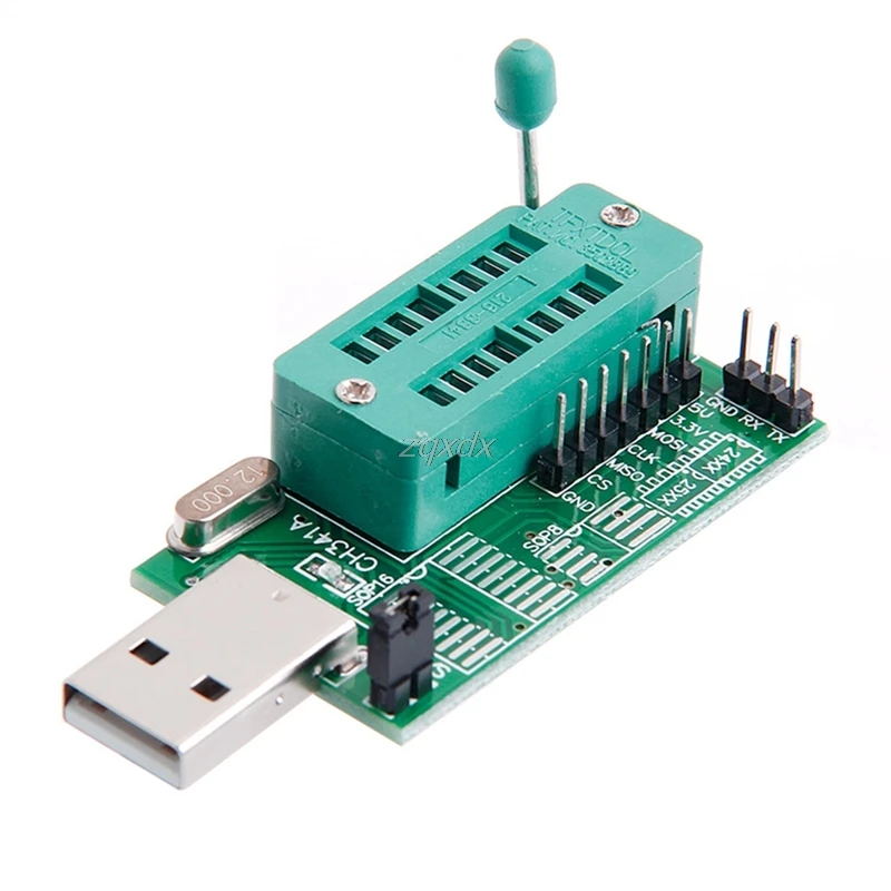 CH341A 24 25 серия EEPROM Flash BIOS DVD USB Многофункциональный программатор Прямая