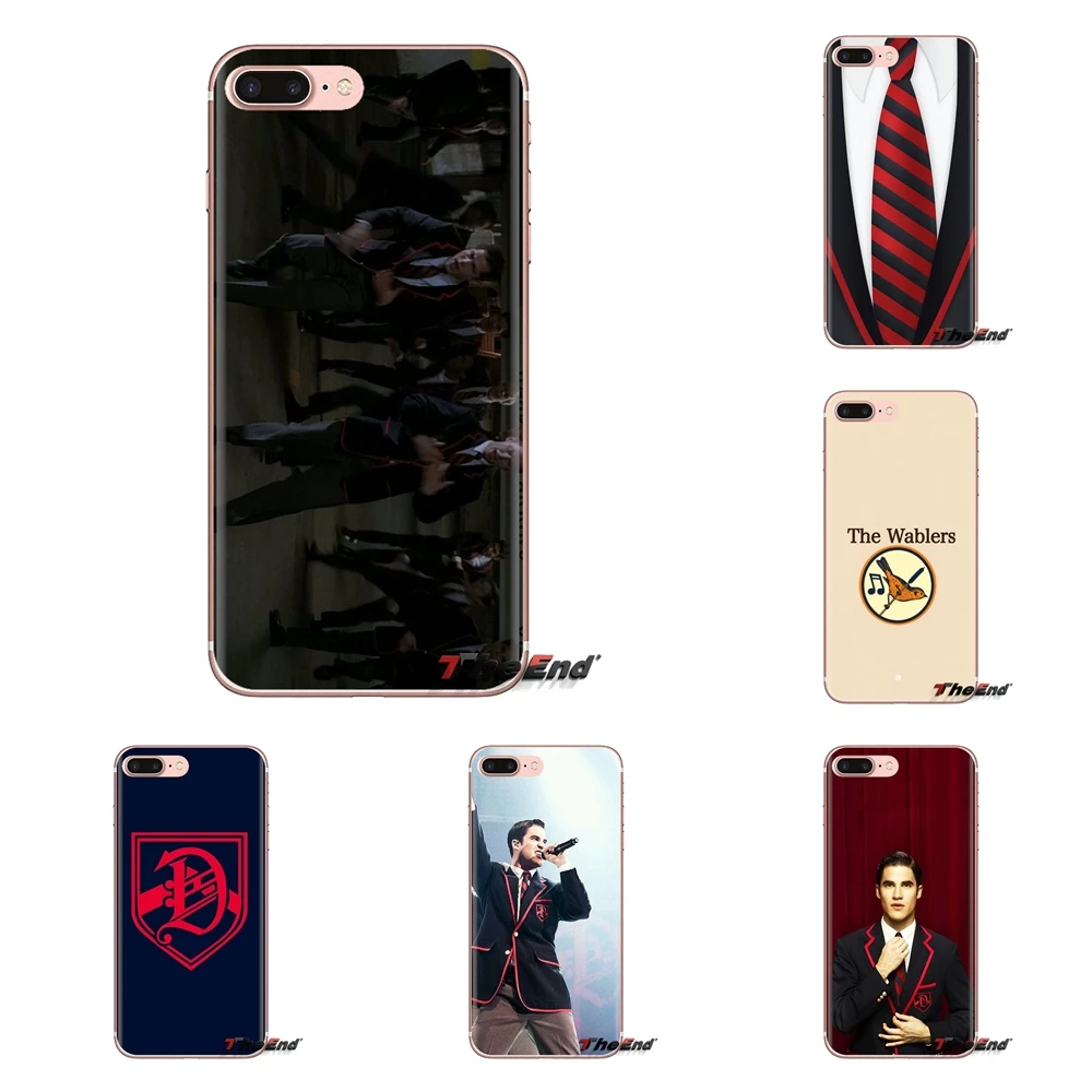 

For Samsung Galaxy A3 A5 A7 A9 A8 Star A6 Plus 2018 2015 2016 2017 Soft Transparent Cases Cover glee dalton academy the warblers