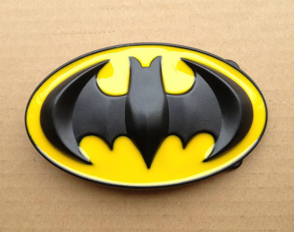 3d Yellow Batman Belt Buckle Jfb180 Suitable For 4cm Wideth Belt .free