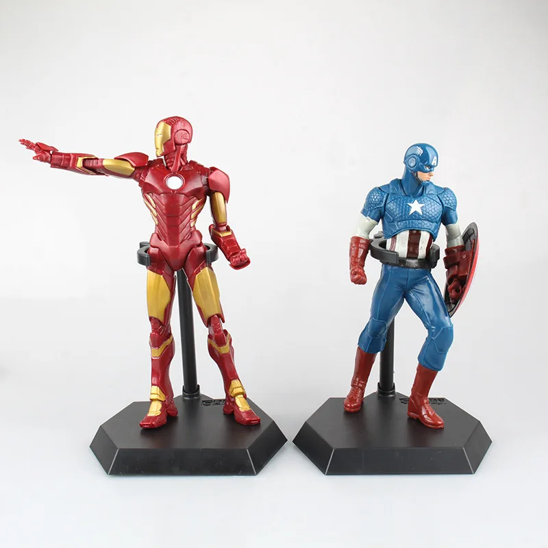 

Crazy Toys Avengers Figure Iron Man Captain America Super Heros Anime PVC Action Figure Collectible Model Kids Toys Doll