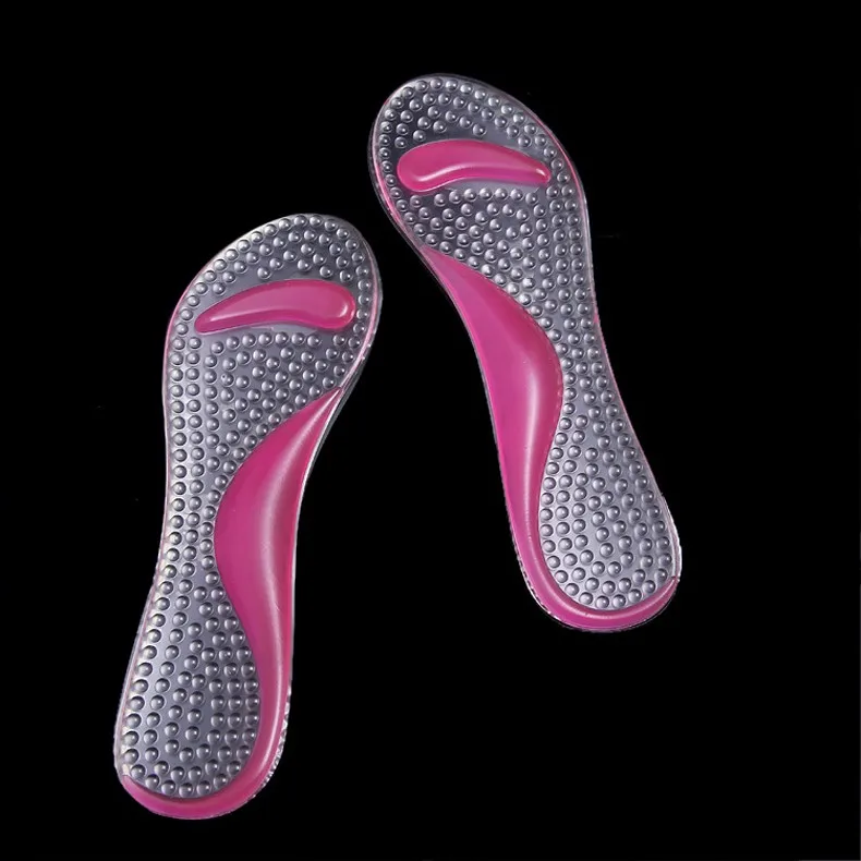 Gel Massage Arch Support 3 4 Insoles Orthotic Flatfoot Prevent Foot Cocoon Painful Women High Heels Shoes Pad Silicone Inserts (8)