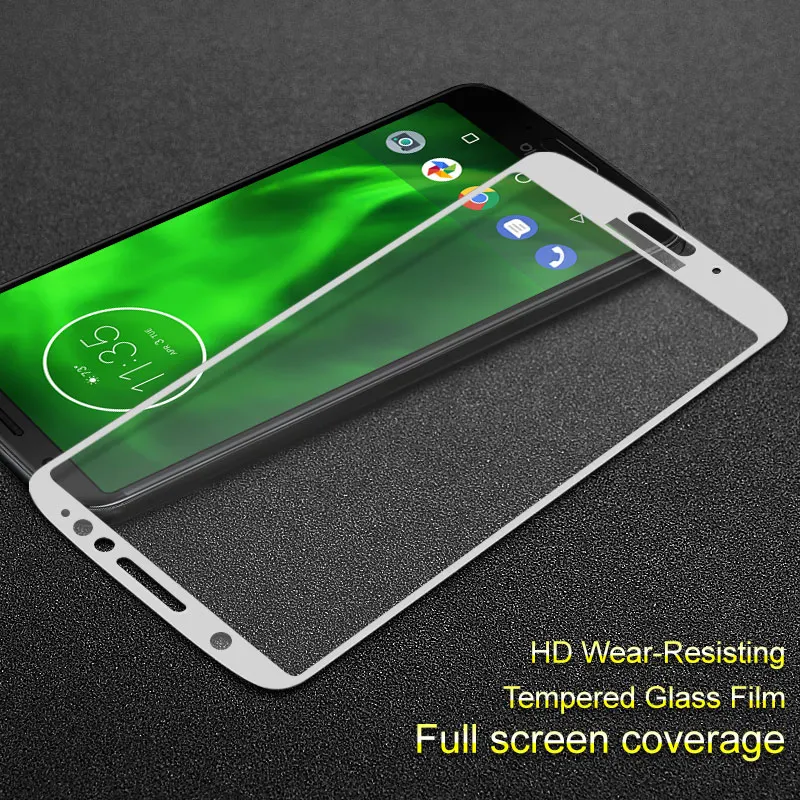 

sFor Moto G6 Plus Tempered Glass IMAK Full Coverage Screen Protector For Moto G6 Plus Protective Film