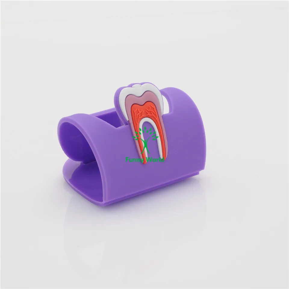 Molar em Forma de Borracha Titular do Cartão de Nome Expositor para Laboratório Dental Case Titular 5 5 Beleza e saúde