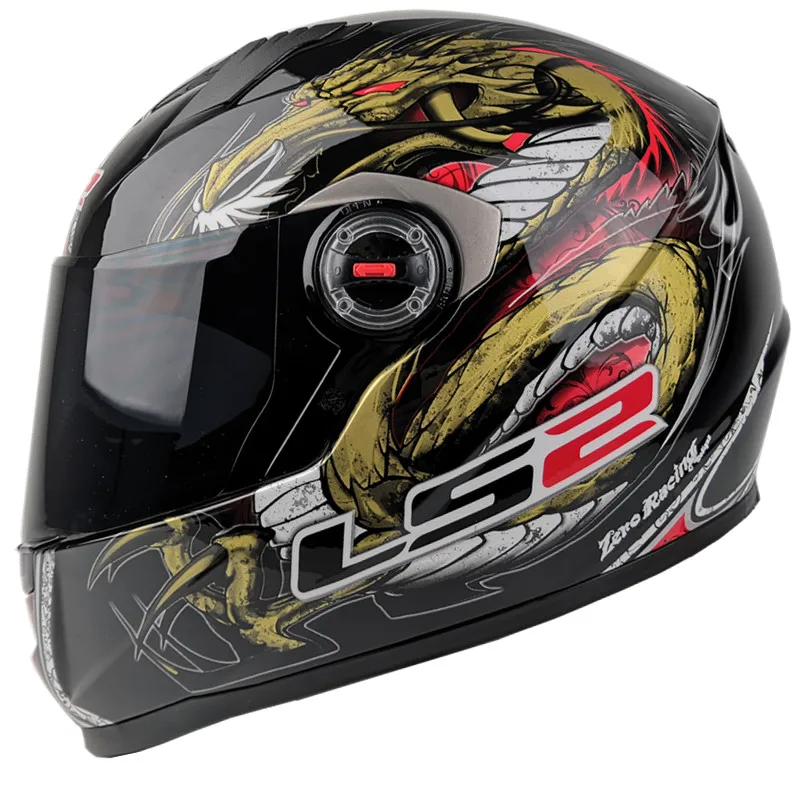 LS2 FF358 полный шлем rcycle moto casco Мужской Женский шлем Съемный и моющийся внутренний коврик capacete ls2 - Цвет: 40