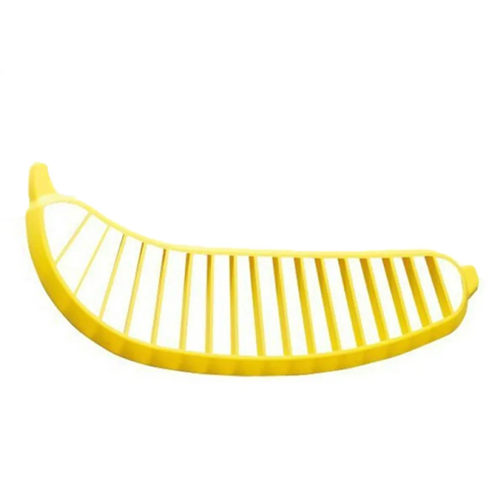 

1pcs Excellent quality Household Practical Banana Slicer kitchen tools accessories gadgets Fruit Slicer Chopper Food Grade PP