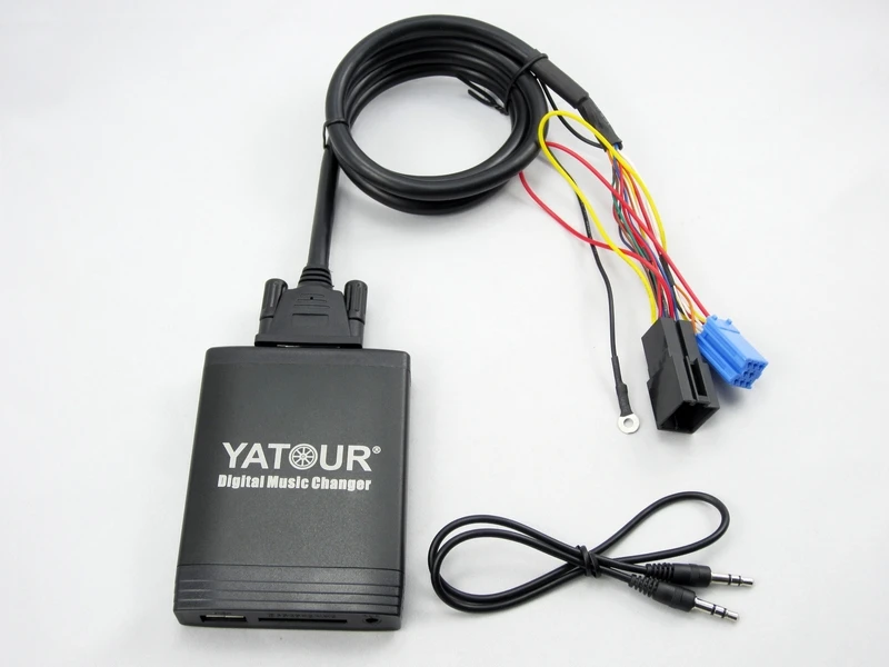 Yatour Автомобильный цифровой CD-переключатель музыки USB MP3 AUX адаптер для VW большой Манилы Жук Альфа 5 MFD Audi хор симфония MS аура компакт-дисков бета Эльбы