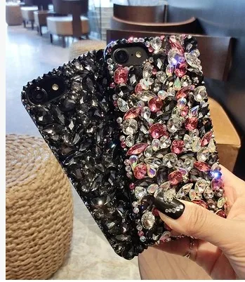 

For Huawei Honor Y6II 4C 4X 4A Y6 5C 5X Enjoy5S cases cover luxury Rhinestones diamond Phone Back Case soft TPU Silicone Case