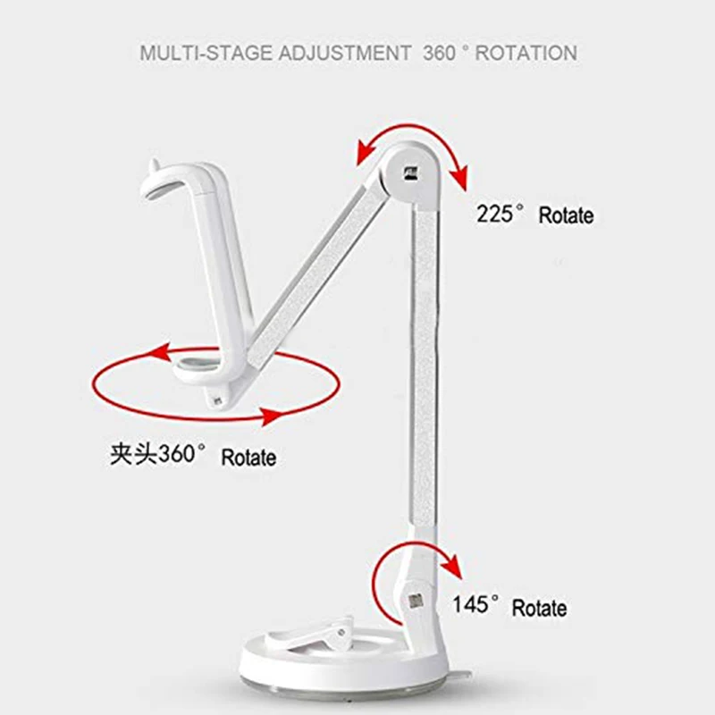 Vogek настольный держатель телефона, гибкие автомобильные держатели с поворотом на 360 градусов, настольные универсальные подставки для телефонов samsung iPhone huawei