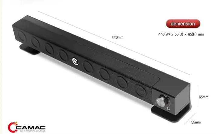 CAMAC Brand Bar style multi-media Built-in Subwoofer 2.1 Channel Active Speaker CMK-30A for LCD LED Monitor desktop laptop | Электроника