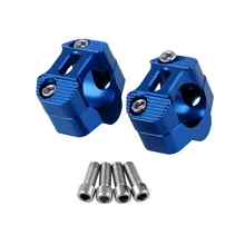 Рукоятка мотоцикла Поддерживает замену велосипеда 1 пара 6061-T6 алюминиевый набор полюс болты зажим Кронштейн практичный