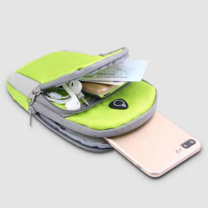 Портативный Открытый спортивный наручный ремешок сумка чехол держатель телефона кошелек для бега BB55