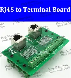 RJ45-M2-02 двойной RJ45 к терминалу сетевой интерфейс кабель-адаптер терминалы
