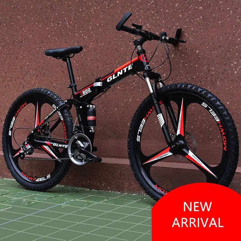 New Brand Mountain font b Bicycle b font Carbon Steel Frame 21 24 27 font b