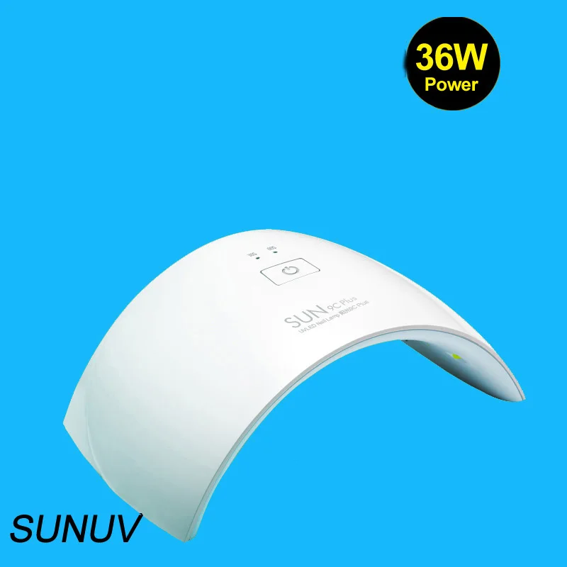 

SUNUV SUN9C SUN9C Plus 24W LCD Dual UV LED Nail Lamp Nail Dryer Gel Polish Curing Light Nail Art Tool