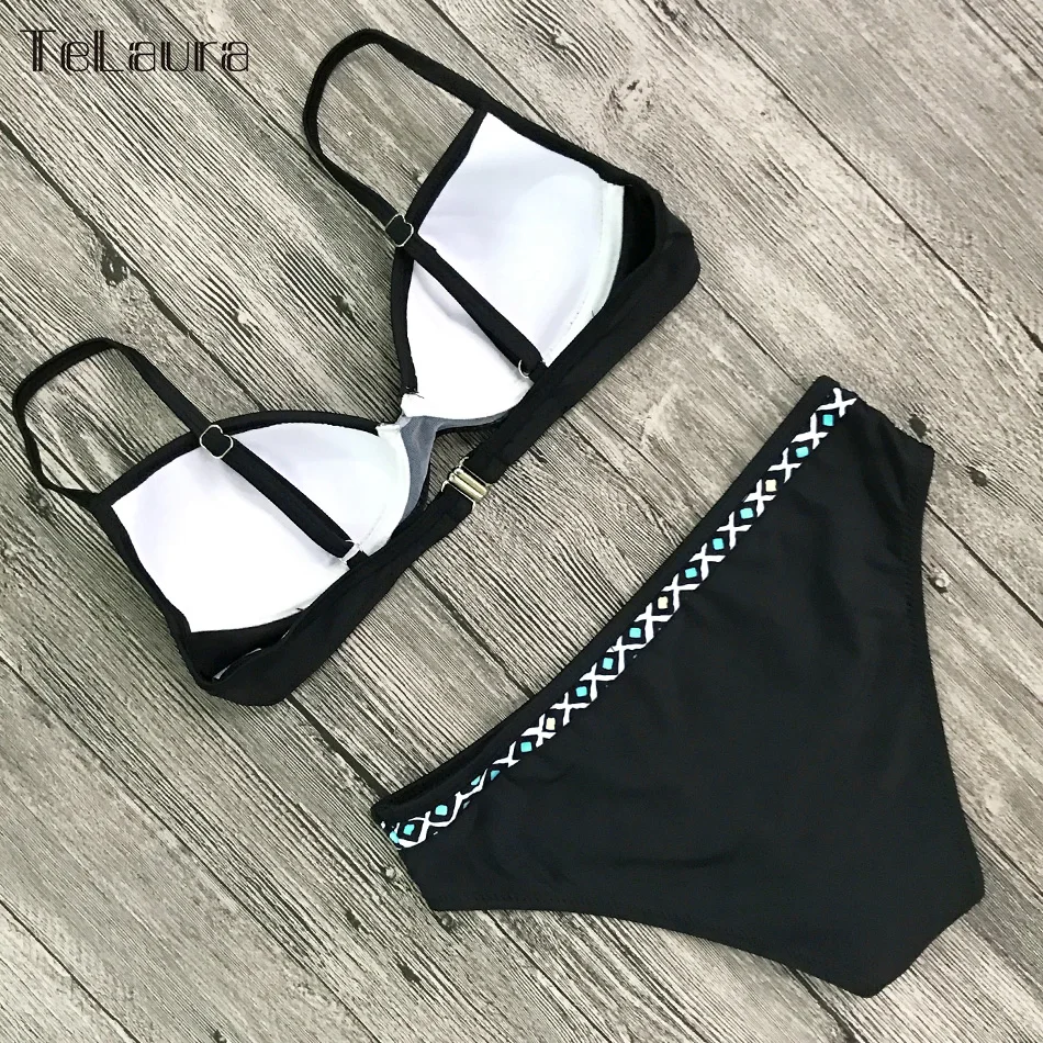 2018 New Sexy Bikini Women Swimwear Push Up Swimsuit Bathing Suit Plus Size Swimwear Biquinis Summer Beach Wear Swim Suit Female -