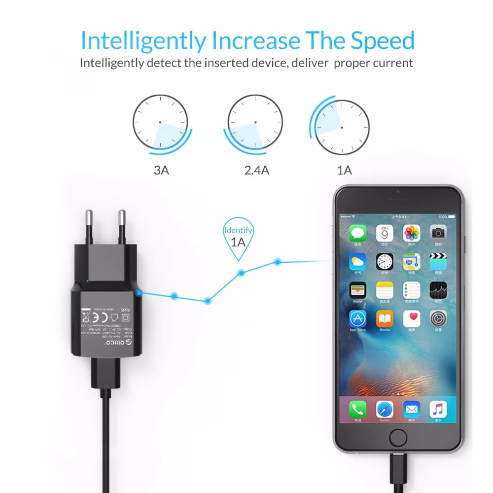 ORICO mi ni USB جدار شاحن 5 V 1A 2A USB السفر الهاتف المحمول شاحن الاتحاد الأوروبي التوصيل لسامسونج شياو mi mi 8 هواوي iphone ORICO mi ni USB جدار شاحن 5 V 1A 2A USB السفر الهاتف المحمول شاحن الاتحاد الأوروبي التوصيل لسامسونج شياو mi mi 8 هواوي iphone