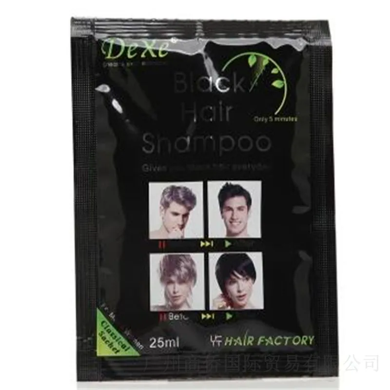 DEXE для мужчин и женщин Black Hair Color Fast Shampoo Уход за волосами 10 шт./лот|black shampoo|fast black hair