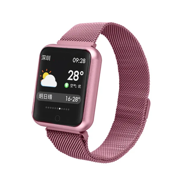 

Women IP68 Waterproof Smart Watch P68 Bluetooth 4.0 Men Smartwatch For Apple IPhone xiaomi LG Heart Rate Monitor Fitness Tracker