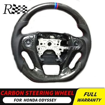 

For Honda Odyssey Carbon Fiber Steering Wheel For Universal Replace Odyssey steering wheel control button airbag paddle shifter