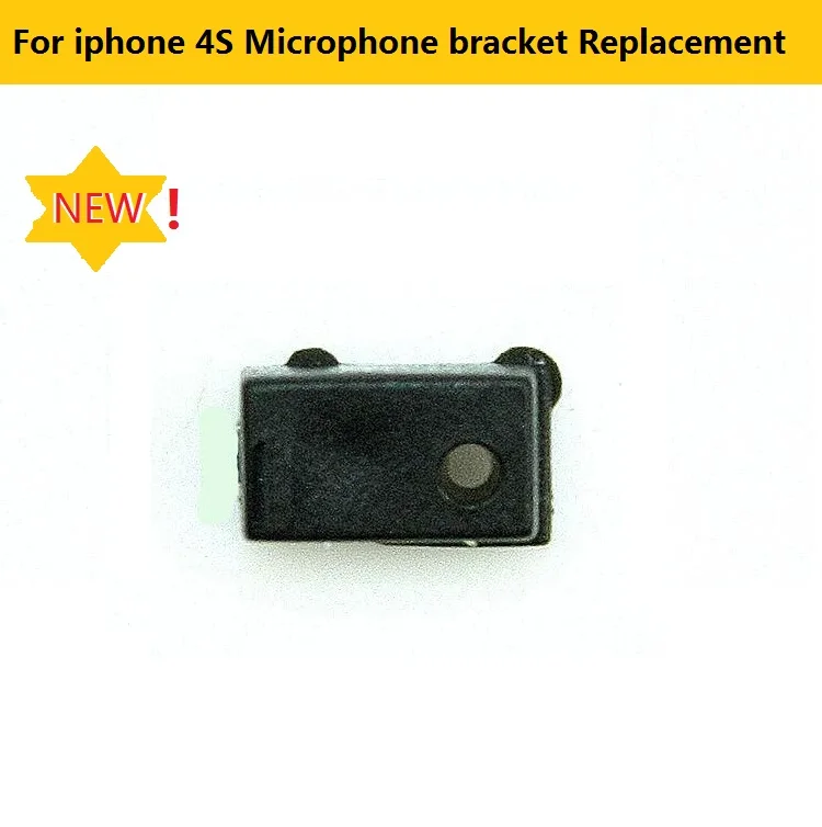 

2pcs original Handsfree loudspeaker plastic frame For Apple iphone 4S Microphone bracket Replacement repair parts