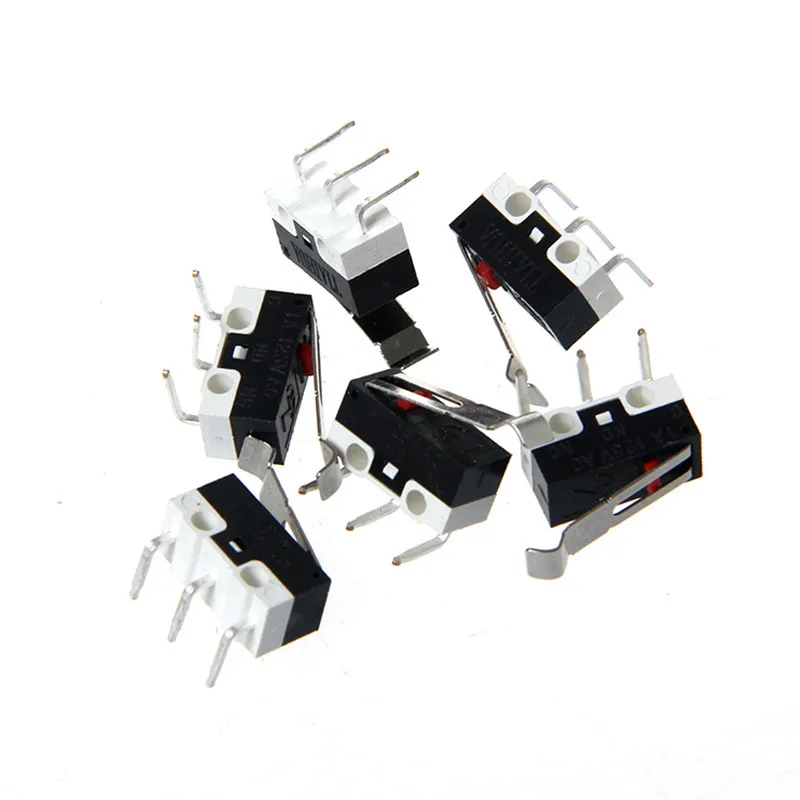 

Left Straight Right Type Limit Switch 10pcs/lot 1A/125VAC Endstop Micro Switch