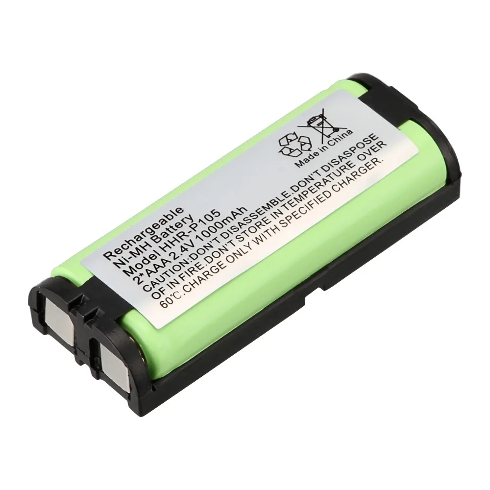 1~ 4 шт Pro 2,4 V 1000mAh батарея домашнего телефона для Panasonic HHR-P105 HHRP105A KX242