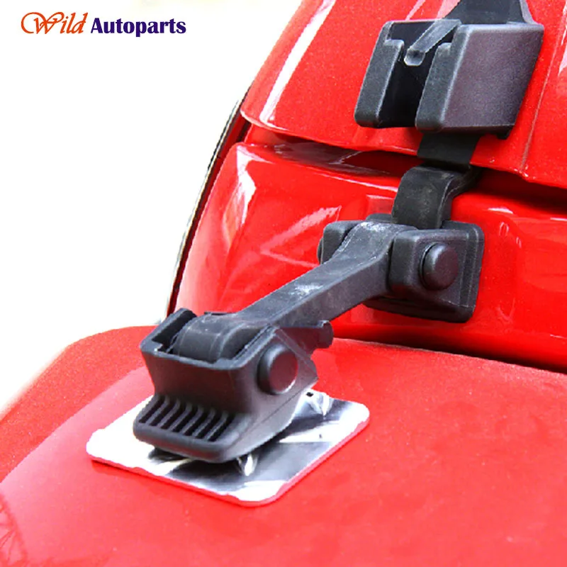 Chrome Aluminum Engine Hook Cover Trim Pad Mat Pro...