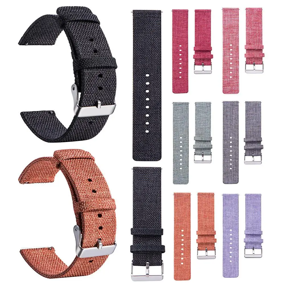

Premium Nylon Canvas Wrist Band Strap For Fitbit Blaze Smart Watch Accessories Band Replacement Wristband