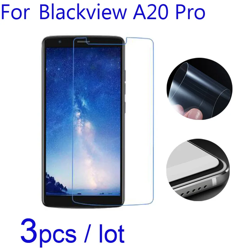 

3pcs/lot Soft HD-Clear/Matte/Nano Anti-Explosion Protective Films for Blackview A20 Pro = A20 Phone Screen Protectors Guard Film