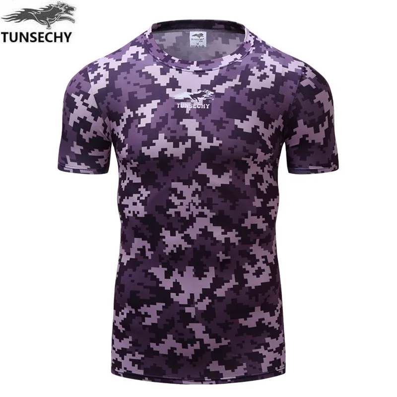 العلامة التجارية 3D التمويه الجلد ضيق ضغط قميص طويل كم قميص للانضمام حملة رفع الاثقال اللياقة البدنية الملابس العلامة التجارية 3D التمويه الجلد ضيق ضغط قميص طويل كم قميص للانضمام حملة رفع الاثقال اللياقة البدنية الملابس