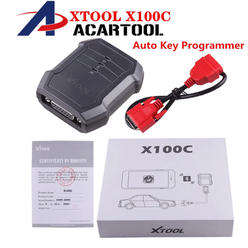 

Original XTOOL X100C Auto Key Programmer Function Greater than F102 F108 X100 C for iOS and Android FREE Shipping