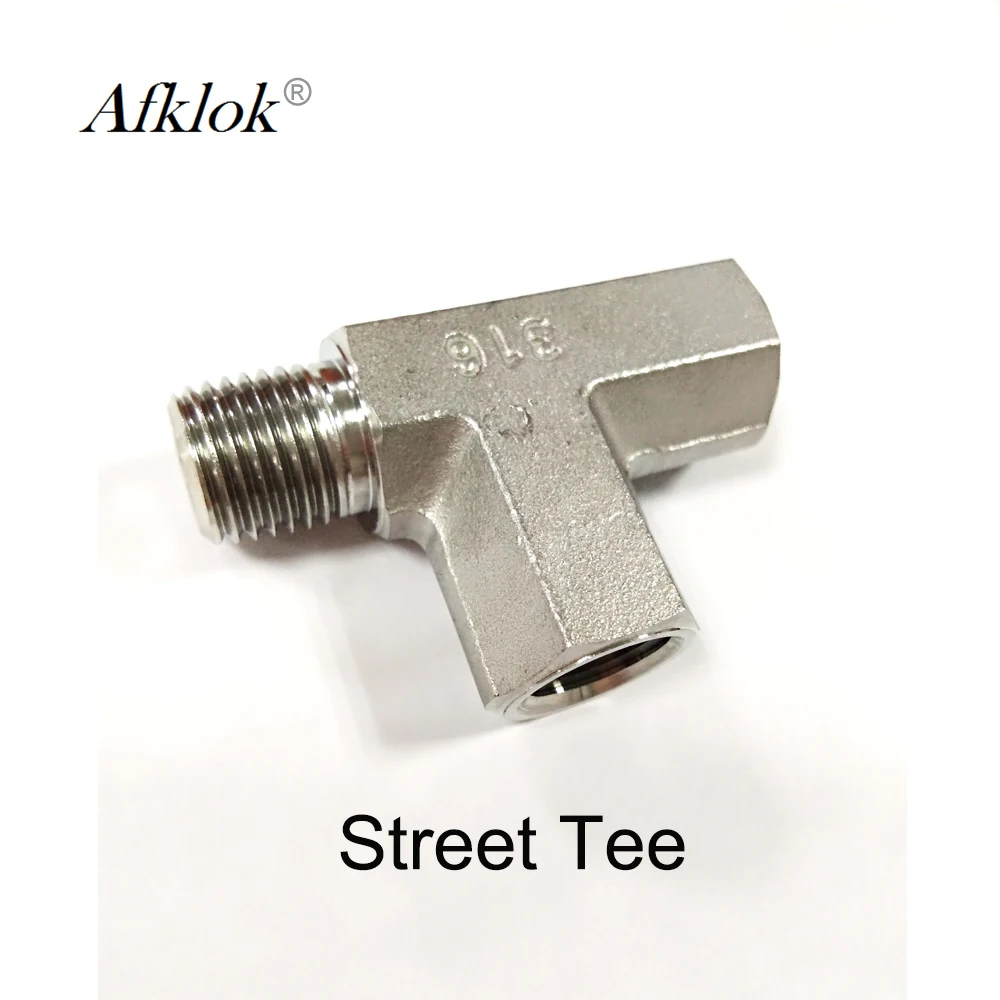 Stainless Steel 316 Street Tee Fitting Connector 1 2 3 4 1 Female Npt X Male Npt Tube Fittings Tube Fitting Tee Fittingstainless Steel Tee Fitting Aliexpress