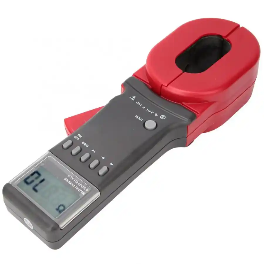 ETCR2000A Digital Clamp Meter Ground Earth Resistance Meter Tester with LCD Display Ground Earth Resistance Tester ETCR2000A Digital Clamp Meter Ground Earth Resistance Meter Tester with LCD Display Ground Earth Resistance Tester