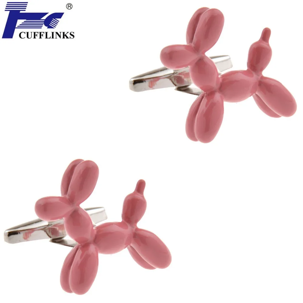 

Red Dog Balloon Cufflink Cuff Link 2 Pairs Free Shipping Promotion