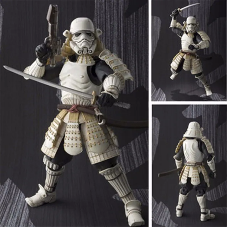 

17cm Realization Anime Figures Toys WITH IN BOX Spider Man Stormtrooper Darth Vader Boba Fett Sic Samurai Taisho