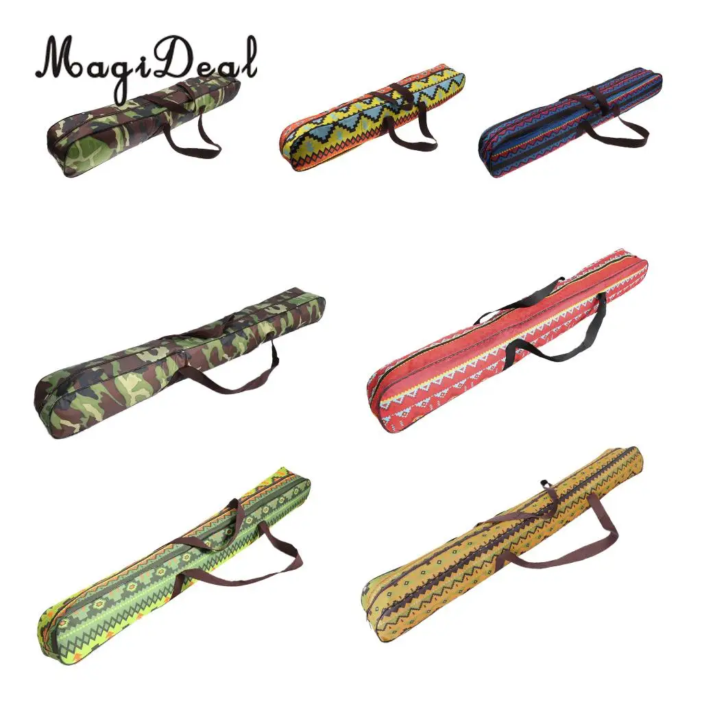 Camping Tent Pole Storage Bag Organizer Bag for Walking Stick Hiking Trekking Pole Fishing Rod Chinese Traditional Ethnic Style