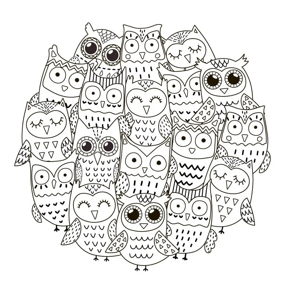 

AZSG Cute big eyes owl Clear Stamps For DIY Scrapbooking Decorative Card making Craft Fun Decoration Supplies 13x13cm