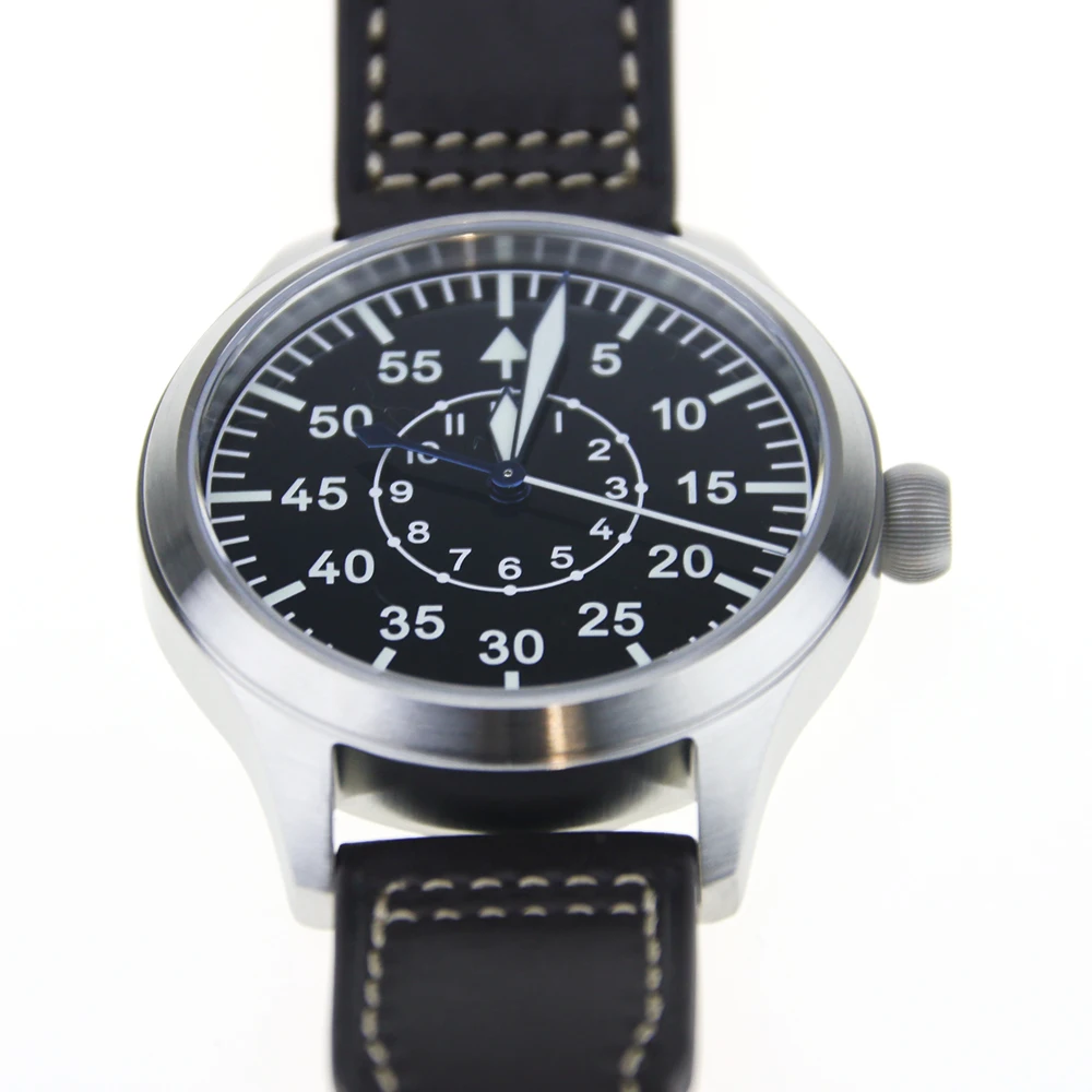 

Mens FOD High Beat Pilot Diver Watch 300m Enamel Dial Flieger B-uhr TypeA/B