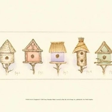 Life of a Songbird II Poster Print by Nancy Shumaker (19 x 13)