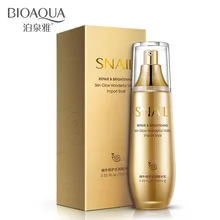 HOT Bioaqua Snail Moisturizing Whitening Oil Control Emulsion Essence Management Facial Moisturizing Lotion