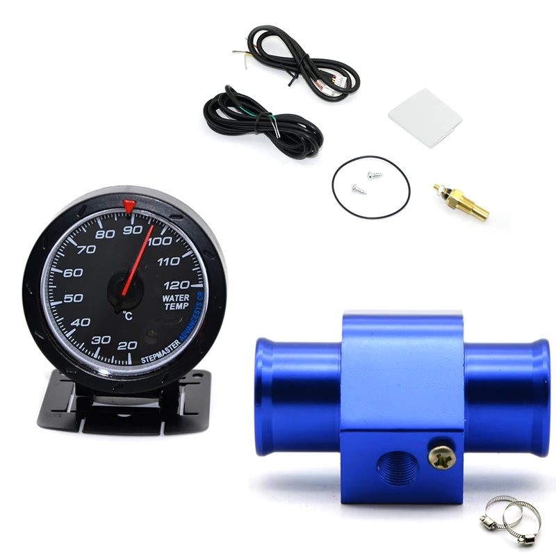 2'' 52MM Car Led Water Temperature Gauge 20 120 Celsius With Water Temp