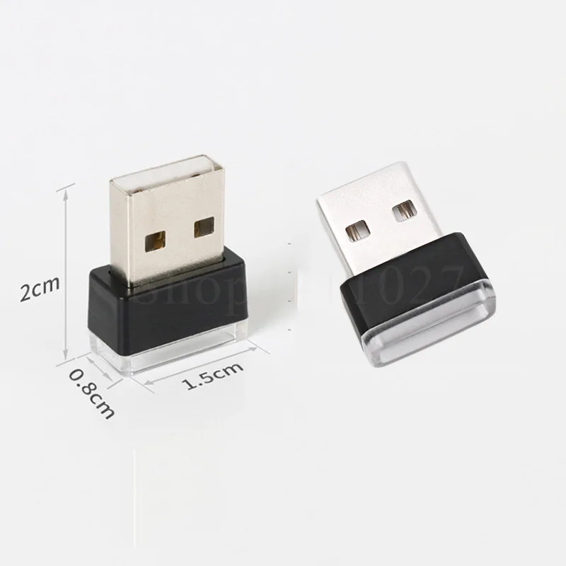 USB СВЕТОДИОДНЫЙ светильник автомобилей Атмосфера декоративные светильники