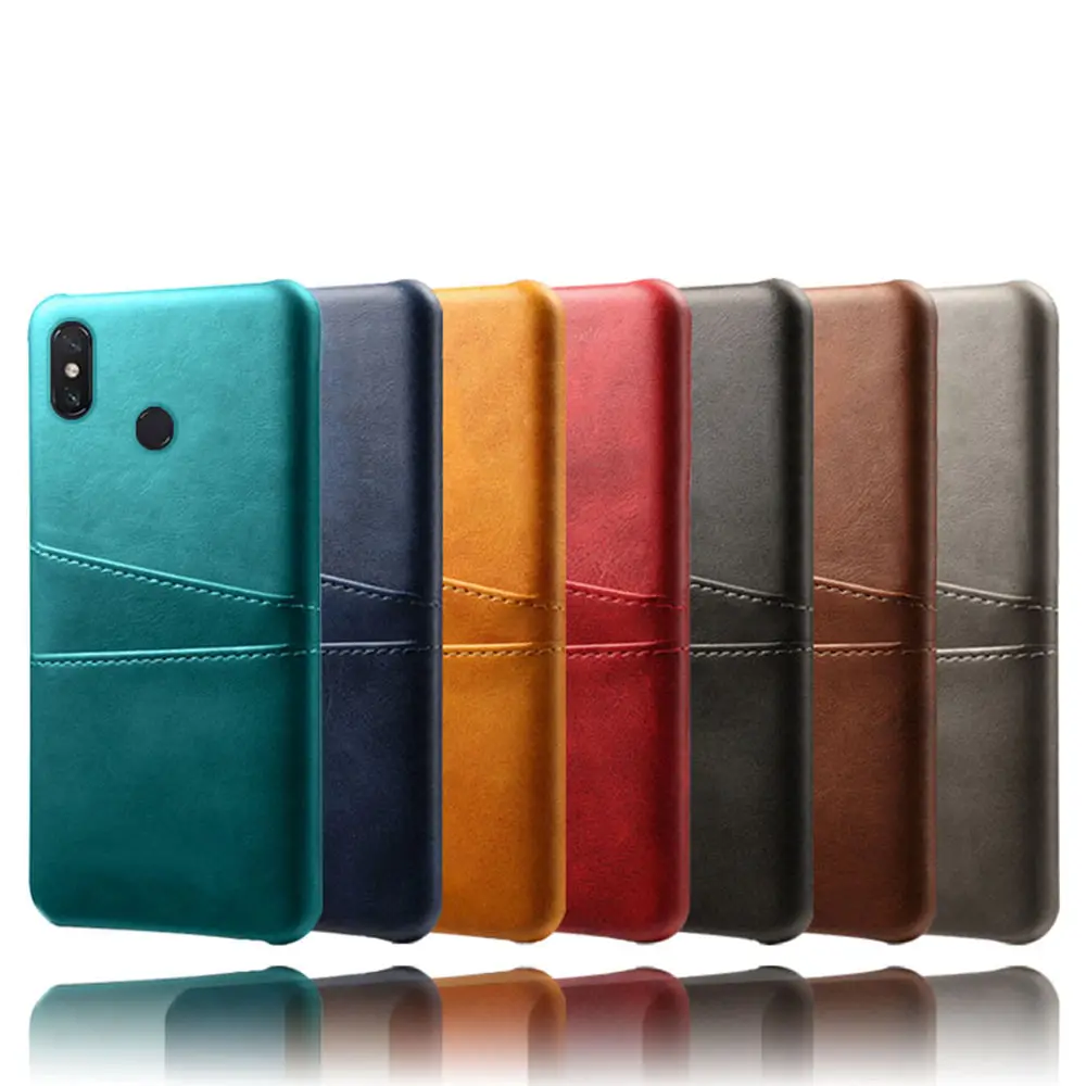 

Case For Xiaomi Mi Max 3 2 Mix 2s 2 3 Card Slot Cover PU Leather+PC Back Cases For Xiaomi Pocophone f1 Poco F1 Mi Play max3 max2