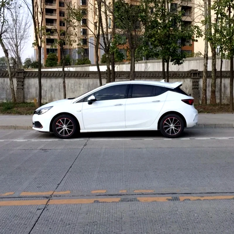 Для Opel Astra K надрезаемая подкладка, ABS Материал автомобильный хвост декоративное крыло праймер цвет задний спойлер для Opel Astra K спойлер 2015-2018
