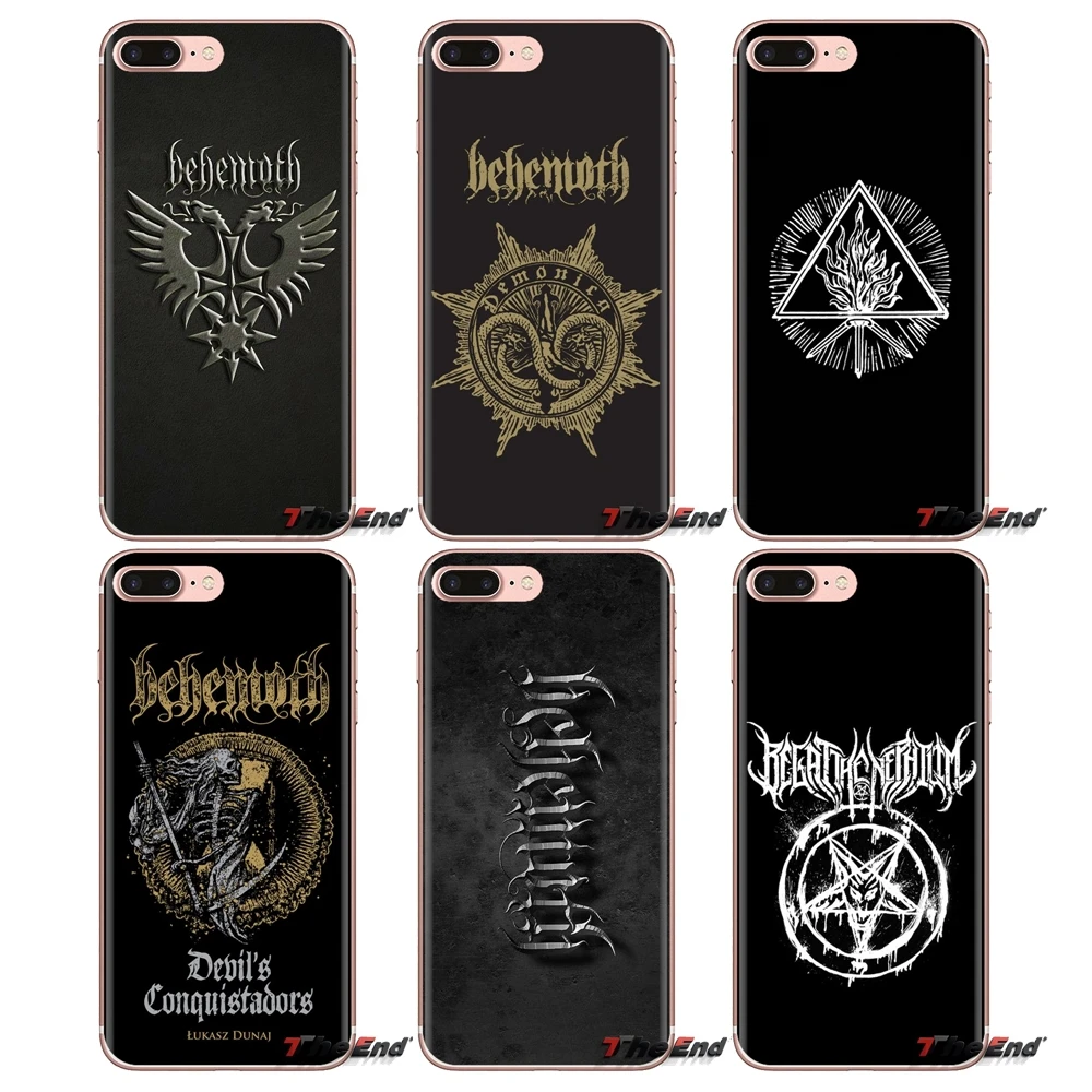 

For Xiaomi Redmi 4A S2 Note 3 3S 4 4X 5 Plus 6 7 6A Pro Pocophone F1 Transparent Soft Cases Covers BEHEMOTH DEATH METAL BAND