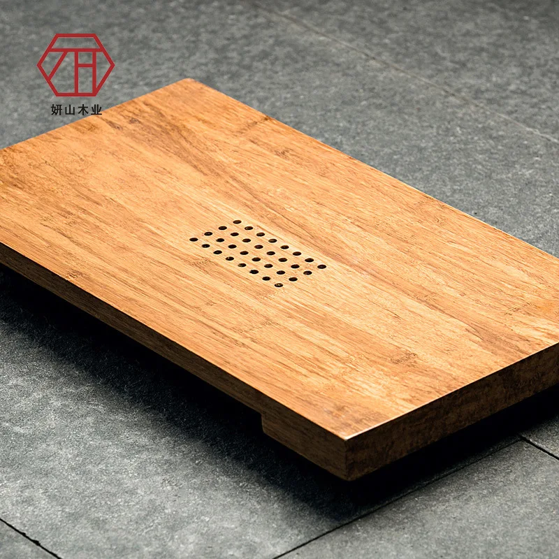 [] new Chinese tea set in natural bamboo teaboard Road water bamboo Kung Fu Tea