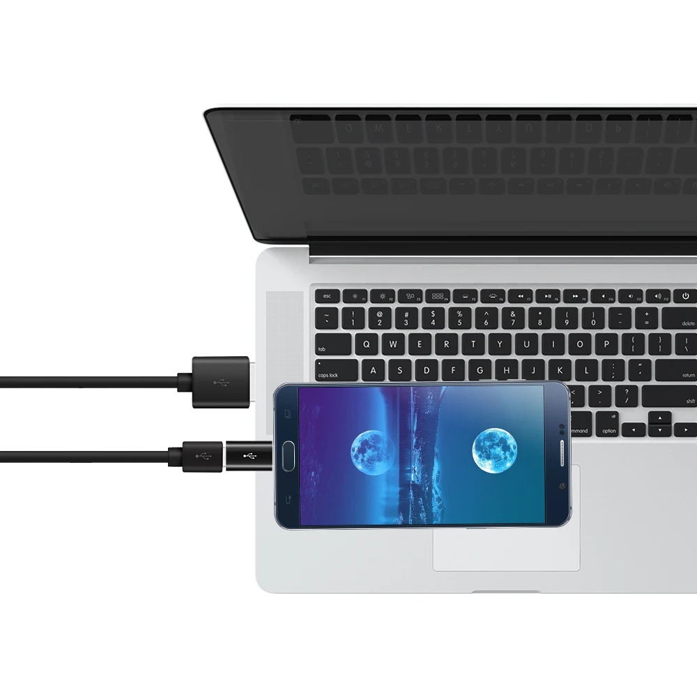 Адаптер usb type-C 3,1 адаптер USB type-C для Micro USB 480 Мбит/с конвертер кабель для Macbook samsung s8 huawei p10 p9 OTG адаптер