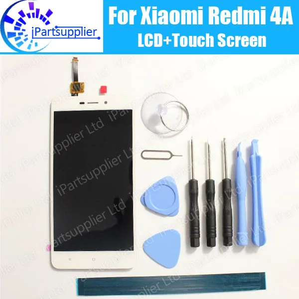 For Xiaomi Redmi 4A LCD Display Touch Screen 100 Original LCD Digitizer Glass Panel Replacement For