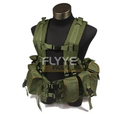 FLYYE Delta Tactical Mesh Vest RG +α Delta Tactical Mesh MOLLE Vest Khaki FLYYE - Airsoft Zone UK