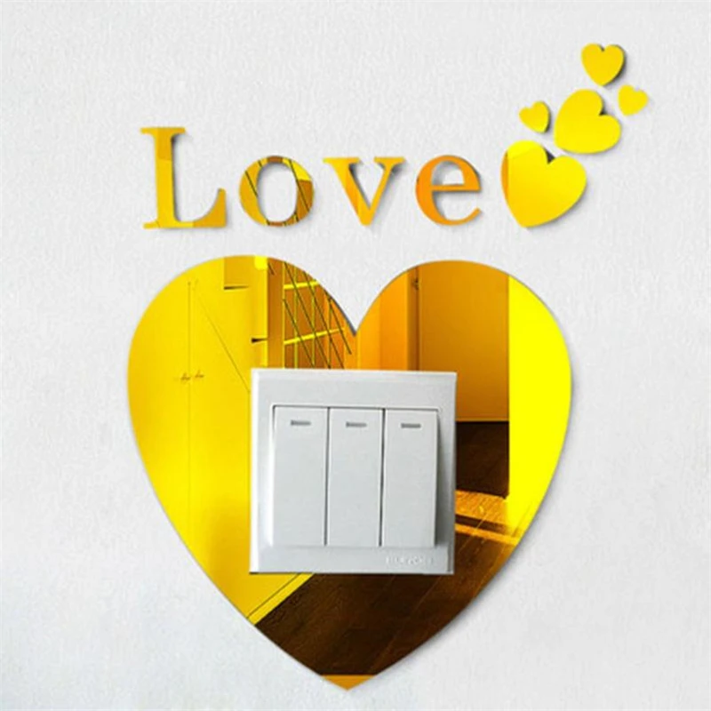 2018 New Creative DIY 3D Acrylic Crystal Home Switch Wall Stickers Light Socket Stickers Room Decor Waterproof Hot Sale  C0214  01